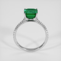 2.17 Ct. Emerald Ring, Platinum 950 3