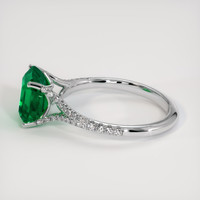2.35 Ct. Emerald Ring, Platinum 950 4