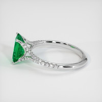 2.63 Ct. Emerald Ring, Platinum 950 4