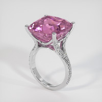 15.26 Ct. Gemstone Ring, Platinum 950 2