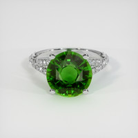 3.58 Ct. Gemstone Ring, Platinum 950 1