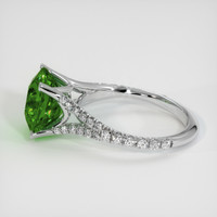 3.58 Ct. Gemstone Ring, Platinum 950 4