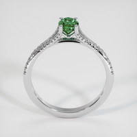 0.65 Ct. Gemstone Ring, Platinum 950 3