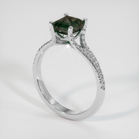 1.41 Ct. Gemstone Ring, Platinum 950 2