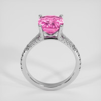 5.13 Ct. Pink Sapphire Ring, Platinum 950 3