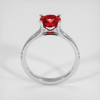 1.50 Ct. Ruby Ring, Platinum 950 3