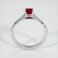 0.52 Ct. Ruby Ring, Platinum 950 3