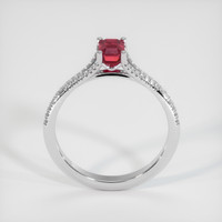 0.71 Ct. Ruby Ring, Platinum 950 3