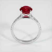 2.76 Ct. Ruby Ring, Platinum 950 3