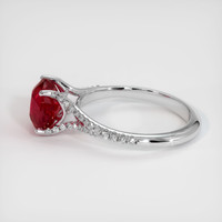 2.76 Ct. Ruby Ring, Platinum 950 4