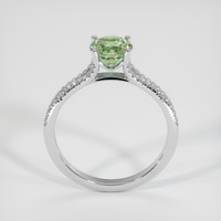 1.22 Ct. Green Sapphire Ring, Platinum 950 3