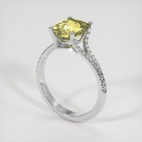 3.44 Ct. Sapphire Ring, Platinum 950 2