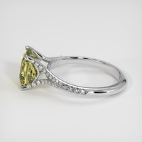3.44 Ct. Sapphire Ring, Platinum 950 4