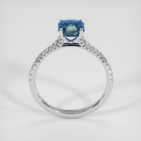 1.49 Ct. Bi Color Sapphire Ring, Platinum 950 3