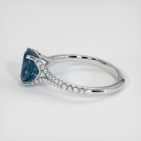 2.32 Ct. Sapphire Ring, Platinum 950 4