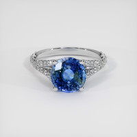 3.23 Ct. Sapphire Ring, Platinum 950 1