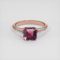 2.03 Ct. Purplish Pink Spinel Ring, 14K Rose Gold 1