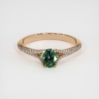 0.65 Ct. Gemstone Ring, 14K Rose Gold 1