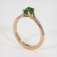 0.65 Ct. Gemstone Ring, 14K Rose Gold 2