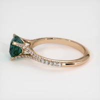 2.02 Ct. Sapphire Ring, 14K Rose Gold 4