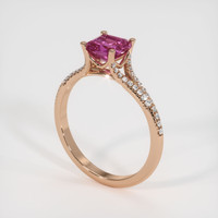 1.28 Ct. Gemstone Ring, 18K Rose Gold 2