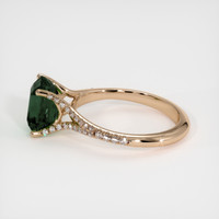 3.41 Ct. Sapphire Ring, 18K Rose Gold 4