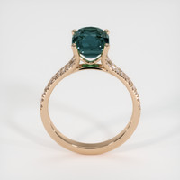 3.53 Ct. Sapphire Ring, 18K Rose Gold 3