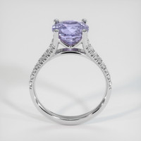 2.17 Ct. Violet Sapphire Ring, 10K White Gold 3