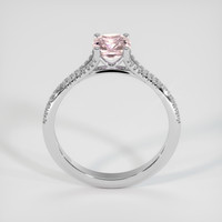 1.11 Ct. Pink Sapphire Ring, 10K White Gold 3