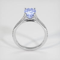 2.48 Ct. Violet Sapphire Ring, 10K White Gold 3