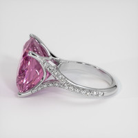 15.26 Ct. Gemstone Ring, 14K White Gold 4