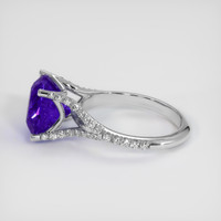 3.51 Ct. Gemstone Ring, 14K White Gold 4