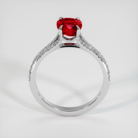 1.64 Ct. Ruby Ring, 14K White Gold 3