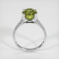 3.76 Ct. Sapphire Ring, 14K White Gold 3