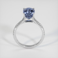 3.53 Ct. Sapphire Ring, 14K White Gold 3