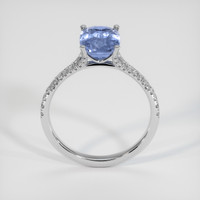 2.25 Ct. Sapphire Ring, 14K White Gold 3