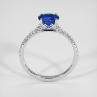 0.84 Ct. Bi Color Sapphire Ring, 14K White Gold 3