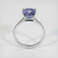 5.68 Ct. Violet Sapphire Ring, 14K White Gold 3