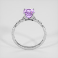 2.15 Ct. Purple Sapphire Ring, 14K White Gold 3