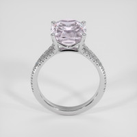 5.20 Ct. Pink Sapphire Ring, 14K White Gold 3