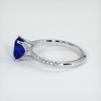 1.82 Ct. Sapphire Ring, 18K White Gold 4
