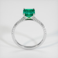 2.23 Ct. Emerald Ring, 18K White Gold 3