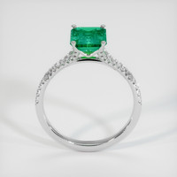 1.89 Ct. Emerald Ring, 18K White Gold 3