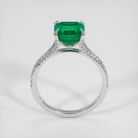 2.63 Ct. Emerald Ring, 18K White Gold 3