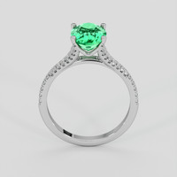 1.76 Ct. Emerald Ring, 18K White Gold 3