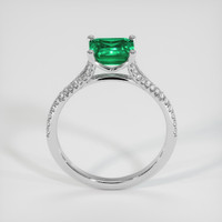 1.41 Ct. Emerald Ring, 18K White Gold 3