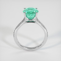 2.61 Ct. Emerald Ring, 18K White Gold 3