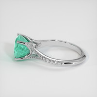 2.61 Ct. Emerald Ring, 18K White Gold 4