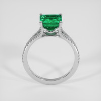 2.02 Ct. Emerald Ring, 18K White Gold 3