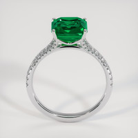 2.35 Ct. Emerald Ring, 18K White Gold 3